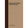 Avowals and Denials - A Book of Essays
