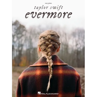 Taylor Swift - Evermore Easy Piano Songbook with Lyrics