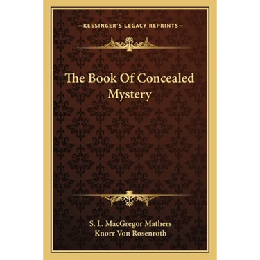 The Book Of Concealed Mystery