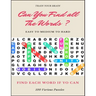 Train Your Brain Can You Find All the Words ? Easy to Medium to Hard Find Each Word If Yo Can 100 Various Puzzles: Word Search Puzzle Book for Adults,