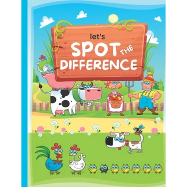 Spot the Differences Kids Activity Book: Fun Activity Book for Kids