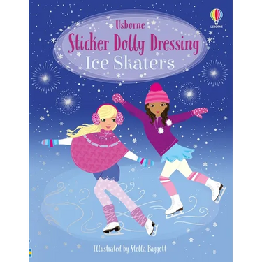 Sticker Dolly Dressing Ice Skaters