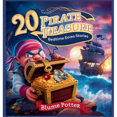 20 Pirate Treasure Bedtime Stories For Kids Age 3 - 8