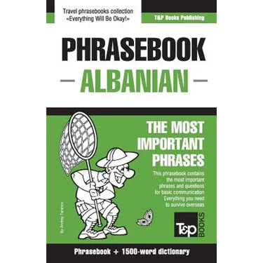 English-Albanian phrasebook and 1500-word dictionary