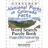 Circle It, National Parks and Forests in Colorado Facts, Word Search, Puzzle Book