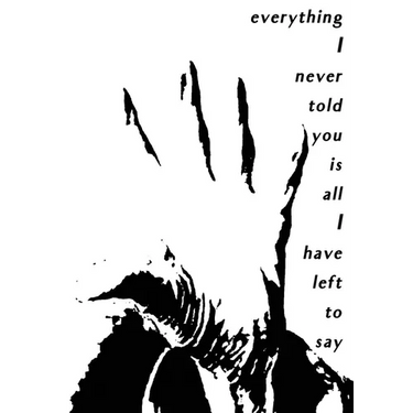 Everything I Never Told You Is All I Have Left to Say