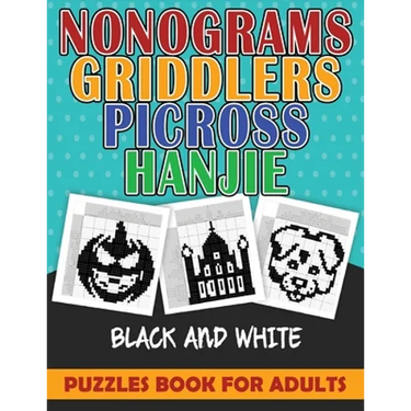 nonograms puzzles book for adults: nonograms griddlers picross hanjie. 101 page