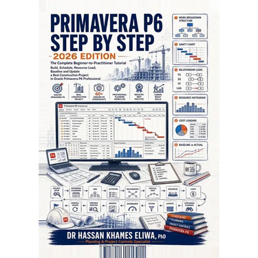 PRIMAVERA P6 STEP BY STEP 2026 Edition: The Complete Beginner-to-Practitioner Tutorial Build, Schedule, Resource-Load, Baseline and Update a Real Cons
