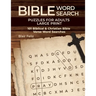 Bible Word Search Puzzles for Adults Large Print: 101 Biblical & Christian Bible Verse Word Searches