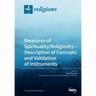 Measures of Spirituality/Religiosity- Description of Concepts and Validation of Instruments