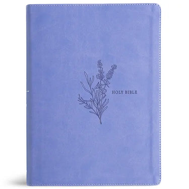 KJV Study Bible, Full-Color, Lavender Leathertouch, Indexed