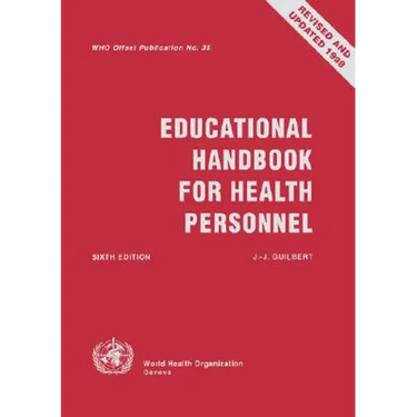Educational Handbook for Health Personnel