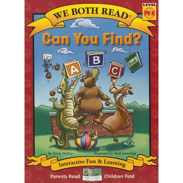 We Both Read-Can You Find? (an ABC Book) (Pb) - Nonfiction