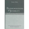 Transformations of Sensibility: The Phenomenology of Meiji Literature