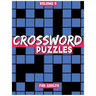 Crossword Puzzles For Adults, Volume 5: Medium To High-Level Puzzles That Entertain and Challenge