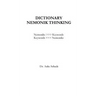 Dictionary Nemonik Thinking