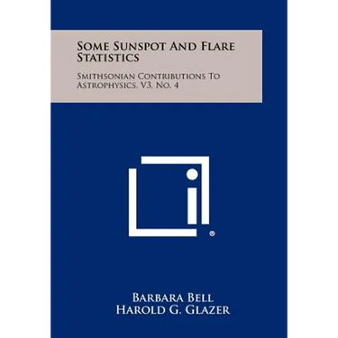 Some Sunspot and Flare Statistics: Smithsonian Contributions to Astrophysics, V3, No. 4