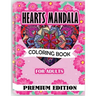 Hearts Mandala Coloring Book for Adults: Beautiful Heart Mandalas for Stress Relief and Relaxation