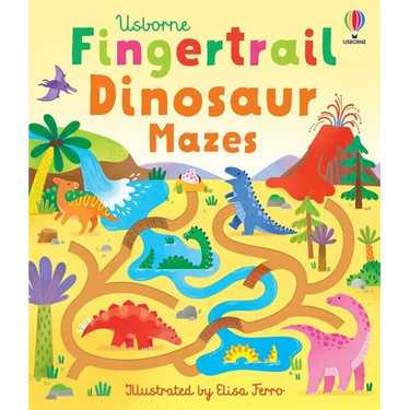 Fingertrail Dinosaur Mazes