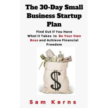 The 30-Day Small Business Startup Plan: Find Out if You Have What it Takes to Be Your Own Boss and Achieve Financial Freedom