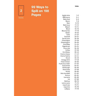 99 Ways to Spill on 198 Pages