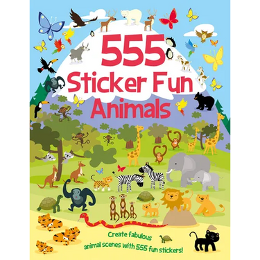 555 Sticker Fun - Animals