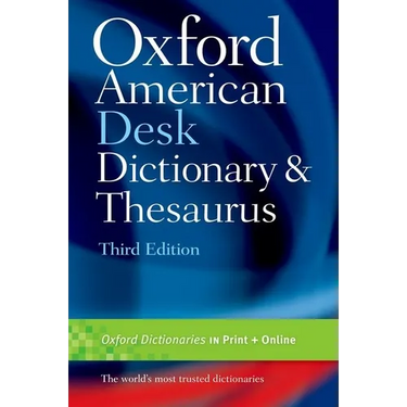 Oxford American Desk Dictionary and Thesaurus