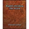 Rightly Dividing The Word (1921)
