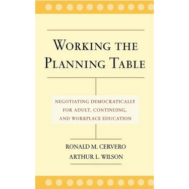 Working Planning Table Negotiating