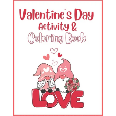 Valentine's Day Activity & Coloring Book