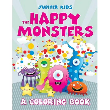 The Happy Monsters (A Coloring Book)