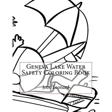 Geneva Lake Water Safety Coloring Book