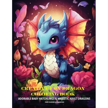 Creative Fun Dragon Coloring Book