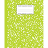 Marble Composition Notebook College Ruled: Green Marble Notebooks, School Supplies, Notebooks for School