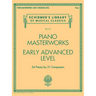 Piano Masterworks Early Advanced Level Schirmer's Library Volume 2112 Classical Sheet Music Collection Piano Songbook for Advanced Players and Music T