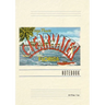 Vintage Lined Notebook Greetings from Clearwater, Florida