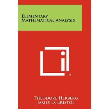 Elementary Mathematical Analysis