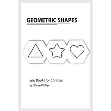 Geometric Shapes: Montessori geometric shapes book, bits of intelligence for baby and toddler, children's book, learning resources.