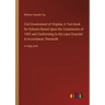 Civil Government of Virginia; A Text-book for Schools Based Upon the Constitution of 1902 and Conforming to the Laws Enacted in Accordance Therewith: