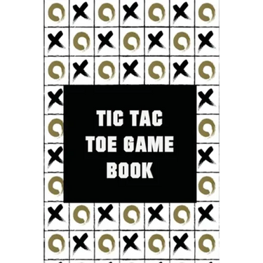 Tic-Tac-Toe Game Book (1000 Games)