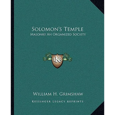 Solomon's Temple: Masonry An Organized Society