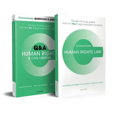 Human Rights and Civil Liberties Revision Concentrate Pack: Law Revision and Study Guide