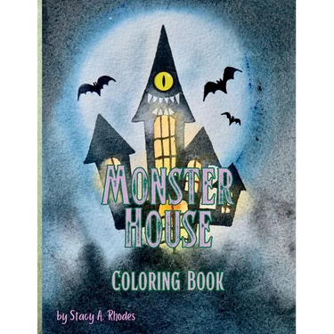 Monster House Coloring Book for Children