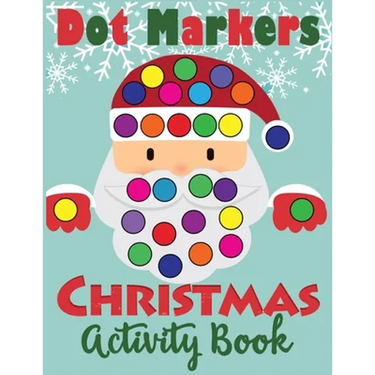 Dot Markers Christmas Activity Book