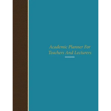 Academic Planner for Teachers and Lecturers