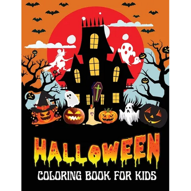 Halloween Coloring book for kids