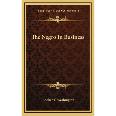 The Negro In Business