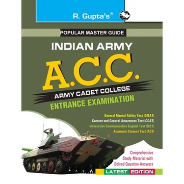 Army Cadet College (ACC) Entrance Exam Guide (Big Size)
