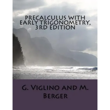 Precalculus with early trigonometry 3rd edition