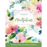 Adult Coloring Journal: Mindfulness (Butterfly Illustrations, Pastel Floral)
